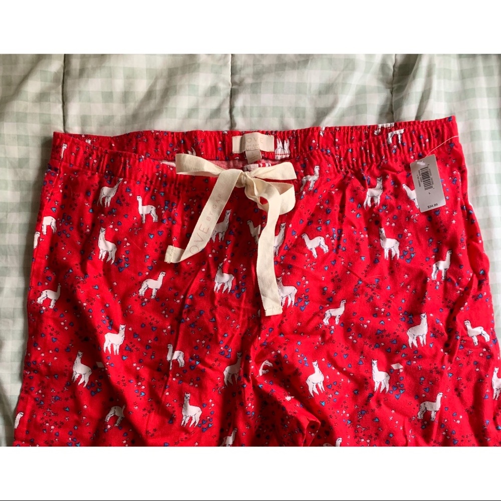 Llama pajama pants